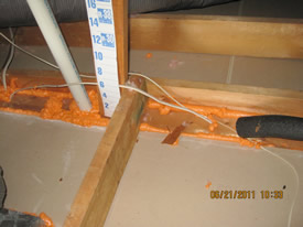 Attic Floor Air Sealing