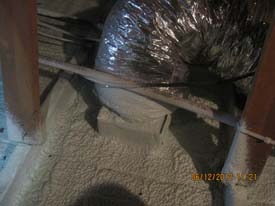 foam attic floor