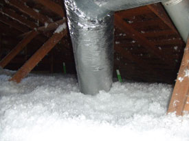 blown attic insulation