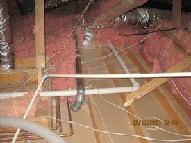Insulation Removed In Some Areas