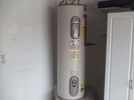 Water Heater Wrap Before
